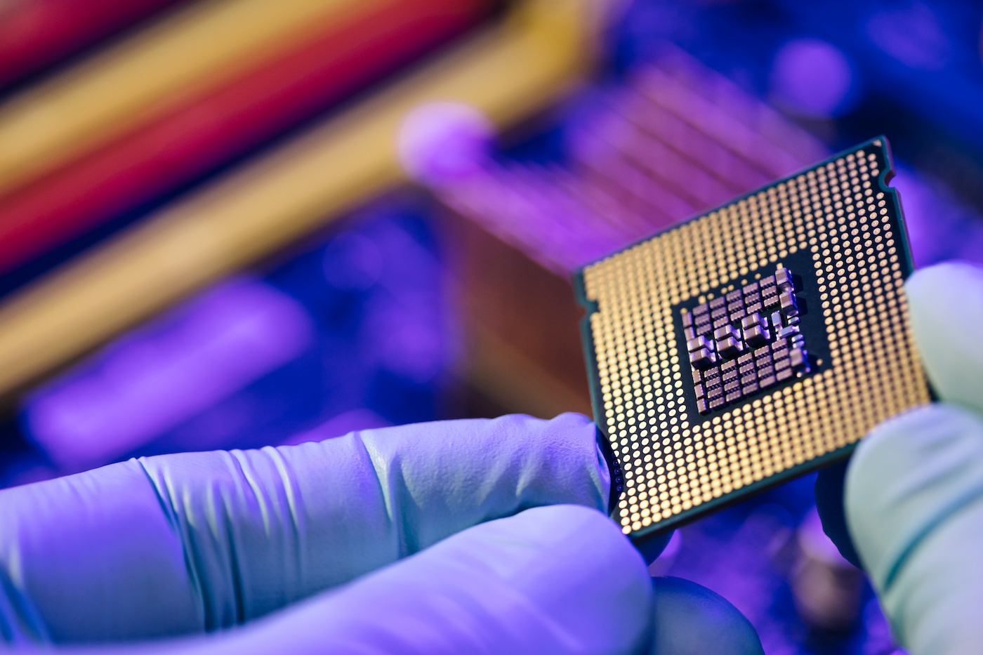 silicon computer chip